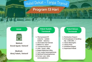 Paket Umroh Januari 2026