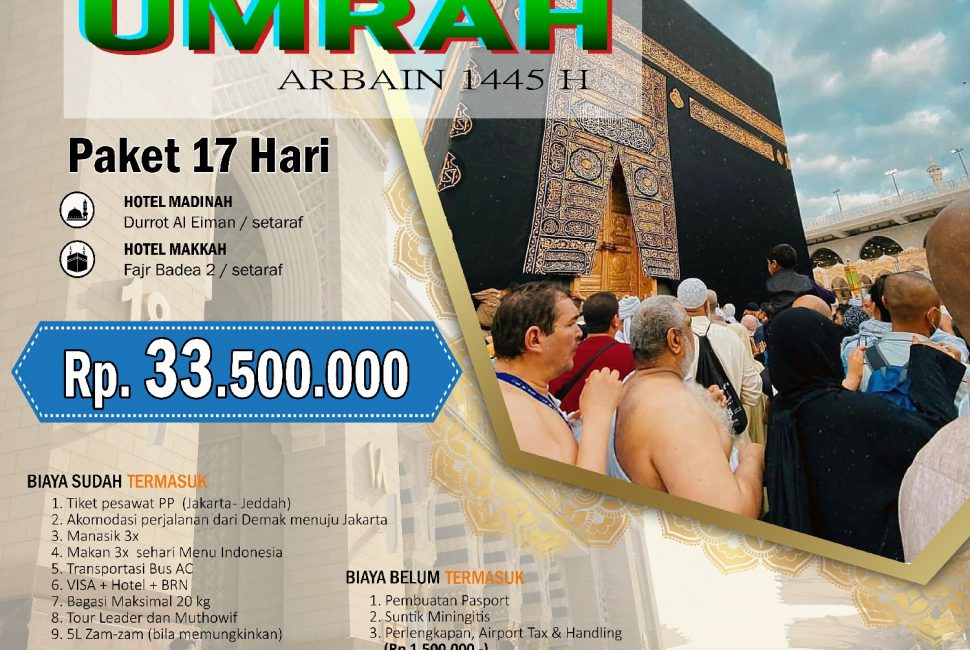 Umrah Arbain 1445H